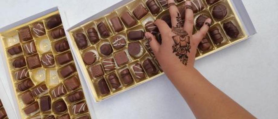 Henna handen
