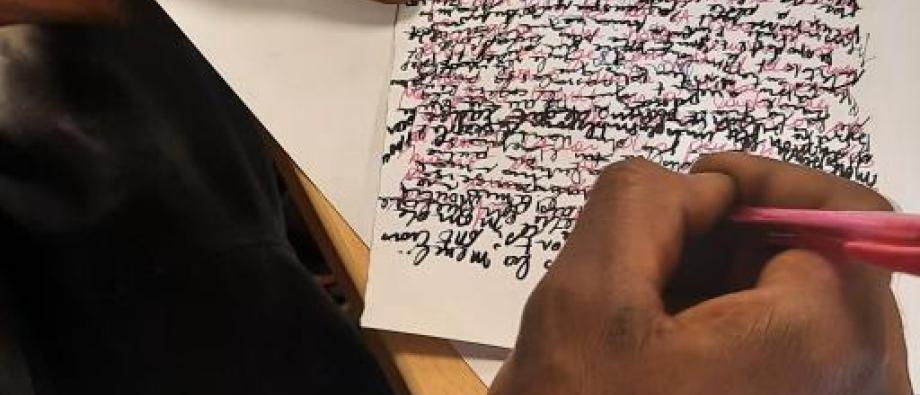 création d'une écriture artistique !