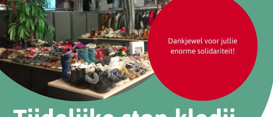 Tijdelijke stop kledij