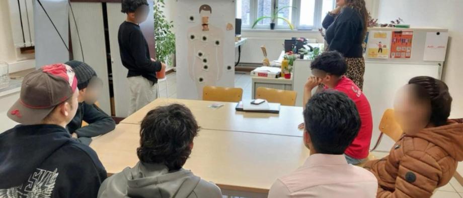 Atelier Evras à Fedasil Pondrôme