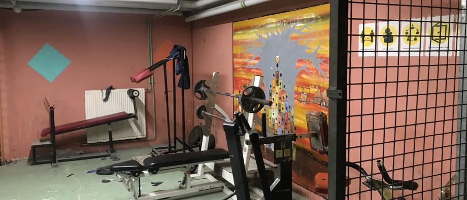 Mise en place d'une nouvelle salle de fitness à Fedasil Charleroi