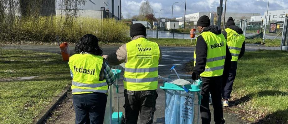 Nos résidents se mobilisent pour une Wallonie plus Propre !