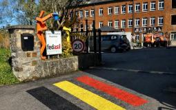 Le 21 juillet au centre Fedasil Pondrôme