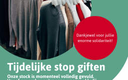 Tijdelijke stop kledij